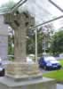 The market high cross, Kells (that's our car in the background) (34,340 bytes)